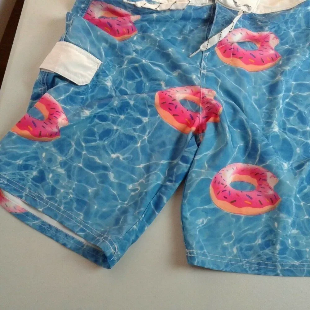 Carbon ‎ Blue Quick Dry Trunks 28x20